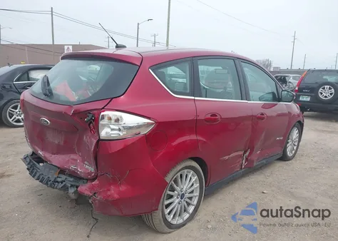 2013 Ford C-Max Hybrid Sel from USA, damaged, VIN 1FADP5BUXDL538287